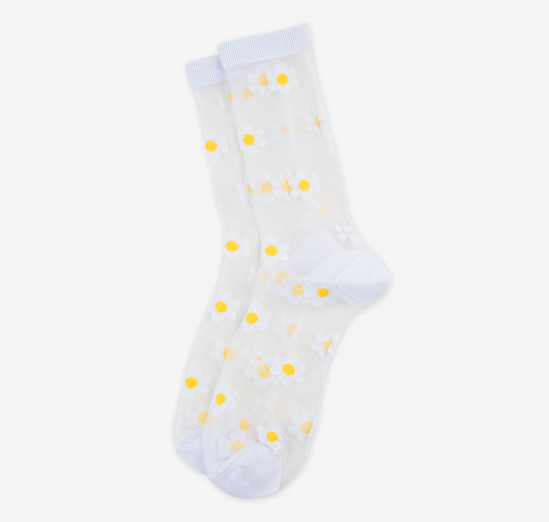Носки (1 пара) Мармалато, цвет Белый-желтый-прозрачный #1