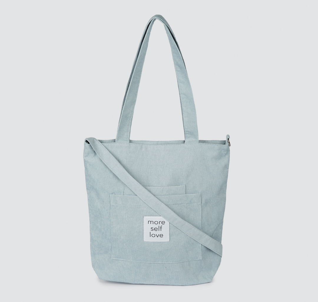 Голубая сумка шоппер Мармалато, цвет Голубой #1