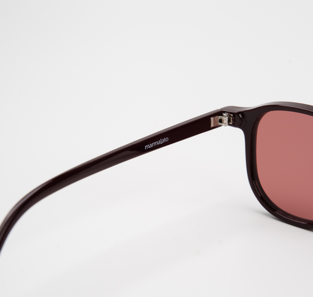 Очки с чехлом Мармалато, цвет винный-золото #5