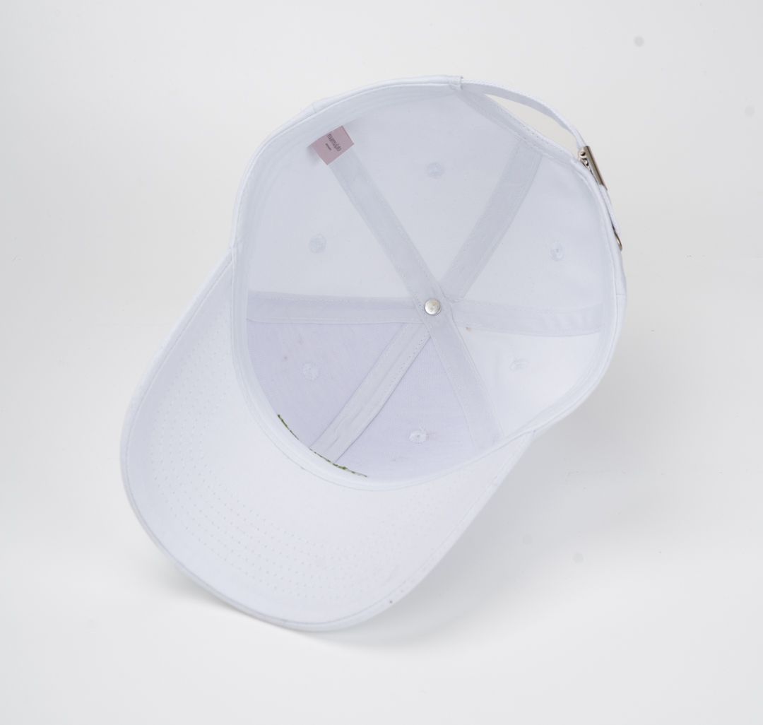 Бейсболка Мармалато, цвет белый-зеленый #4