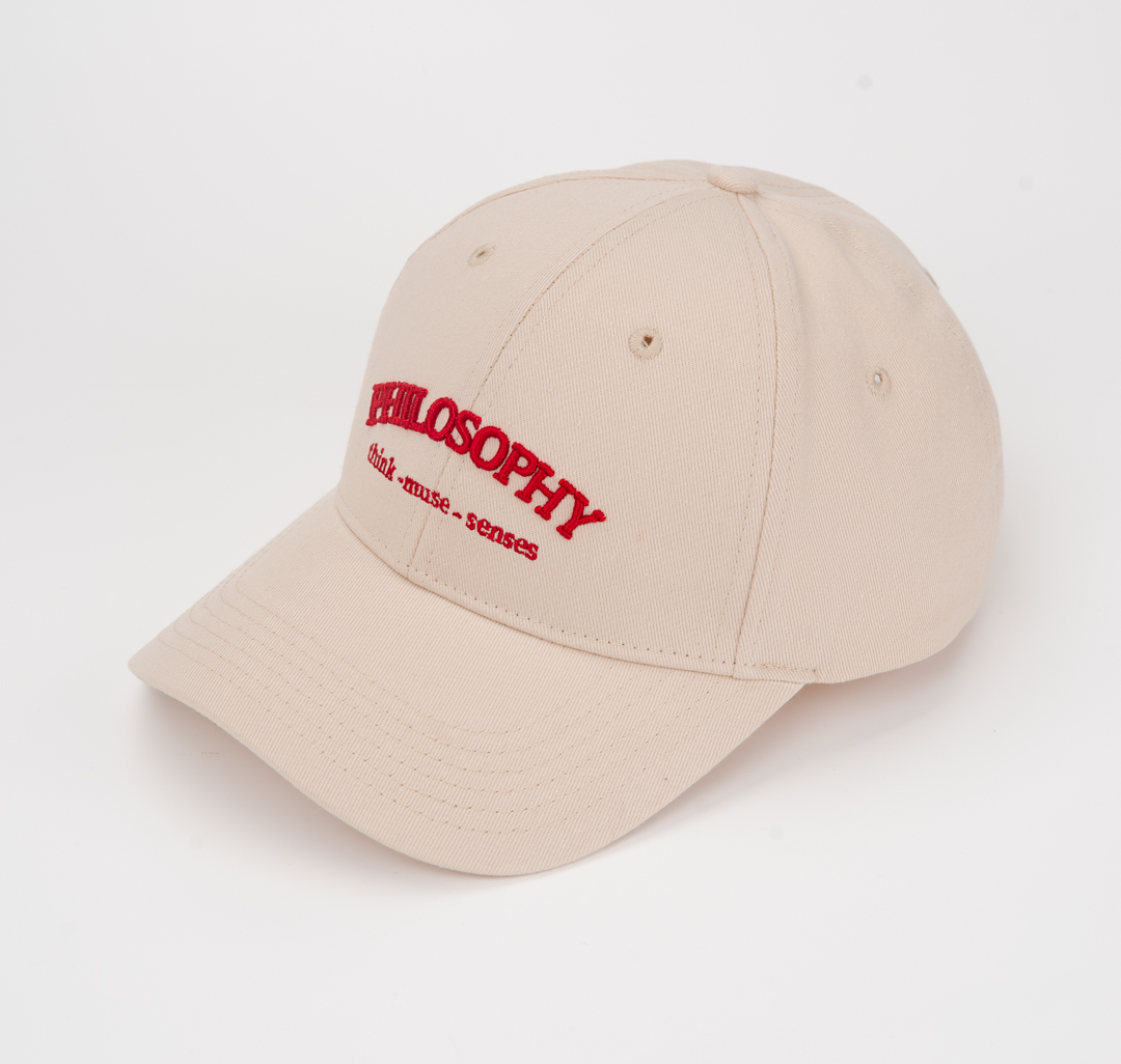 Бейсболка Мармалато, цвет светло-бежевый-красный #5