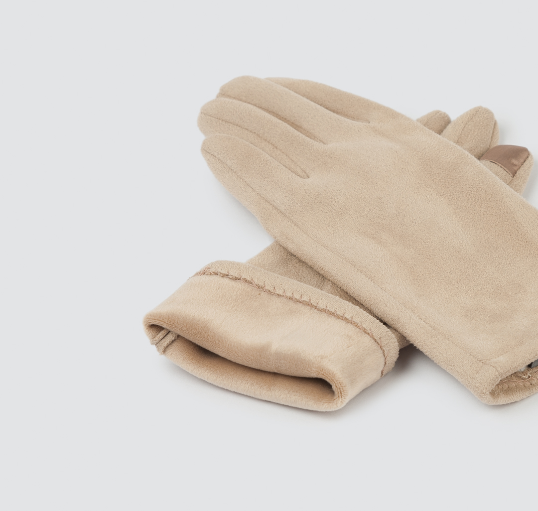 Женские перчатки Мармалато, цвет Светло-бежевый #3