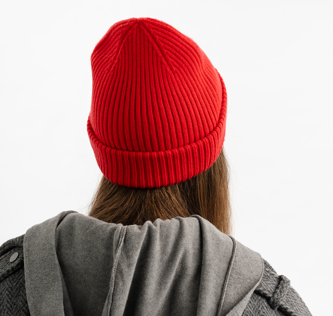 Шапка Мармалато, цвет красный #3