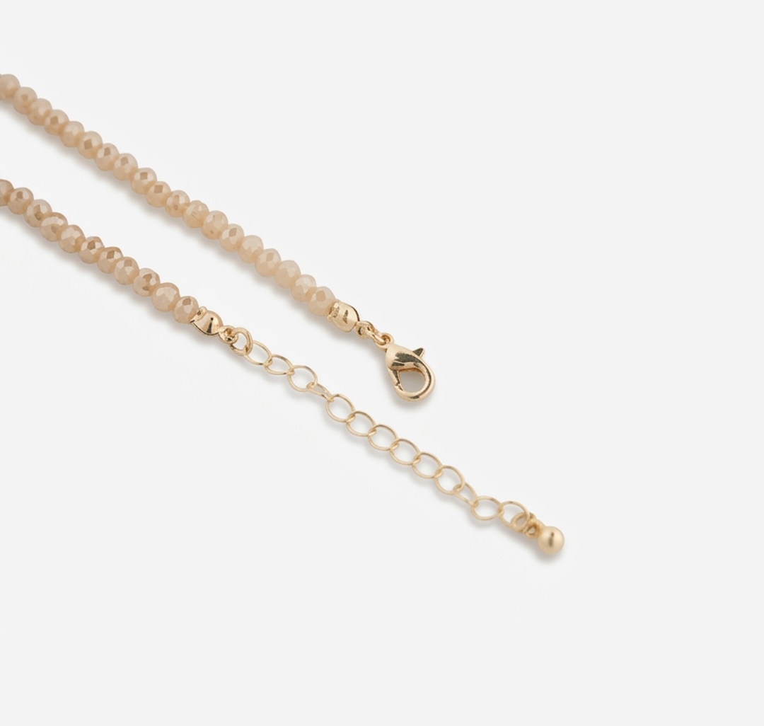 Колье Мармалато, цвет бежевый-зеленый-мультиколор #3