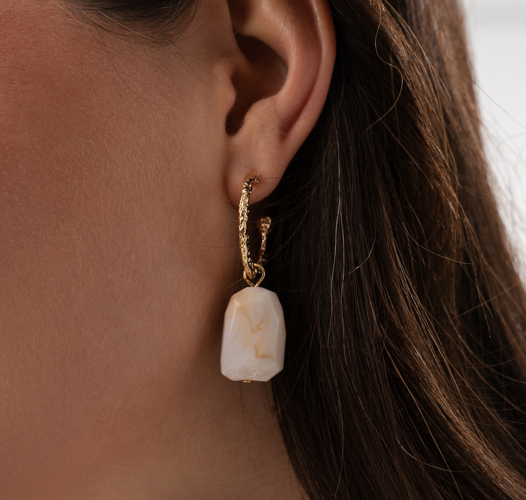 Серьги Мармалато, цвет золото-мультиколор #1