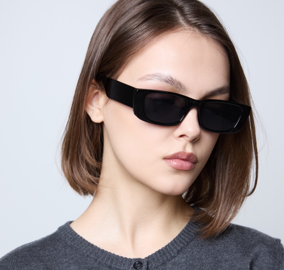 Очки солнцезащитные черные Мармалато, цвет Черный #6