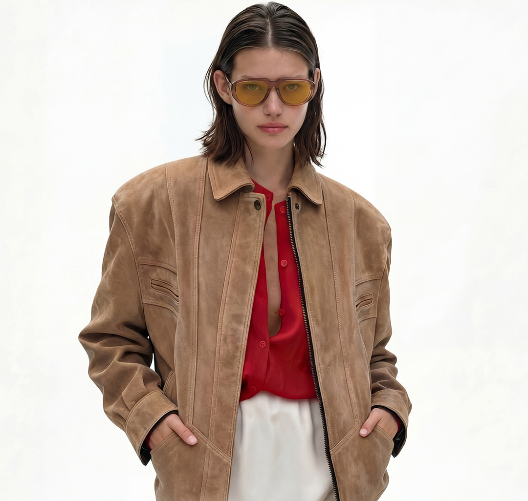 Очки с чехлом Мармалато, цвет коричневый-бежевый #6