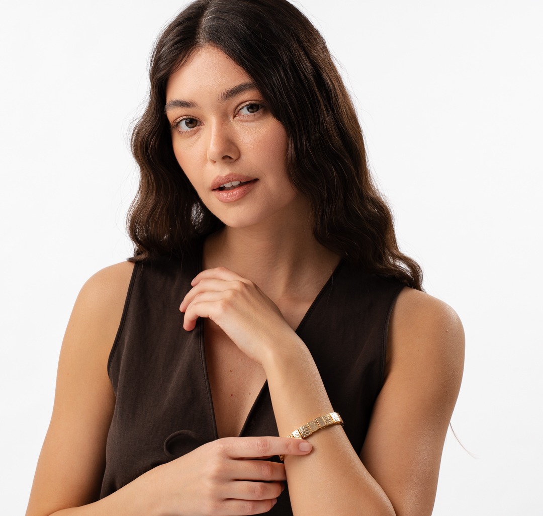 Браслет Мармалато, цвет золото #3