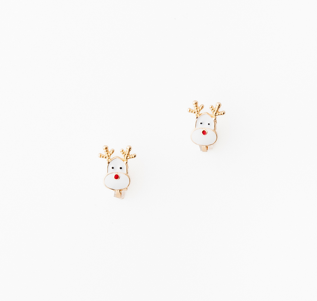 Клипсы Мармалато, цвет белый-золото-мультиколор #1