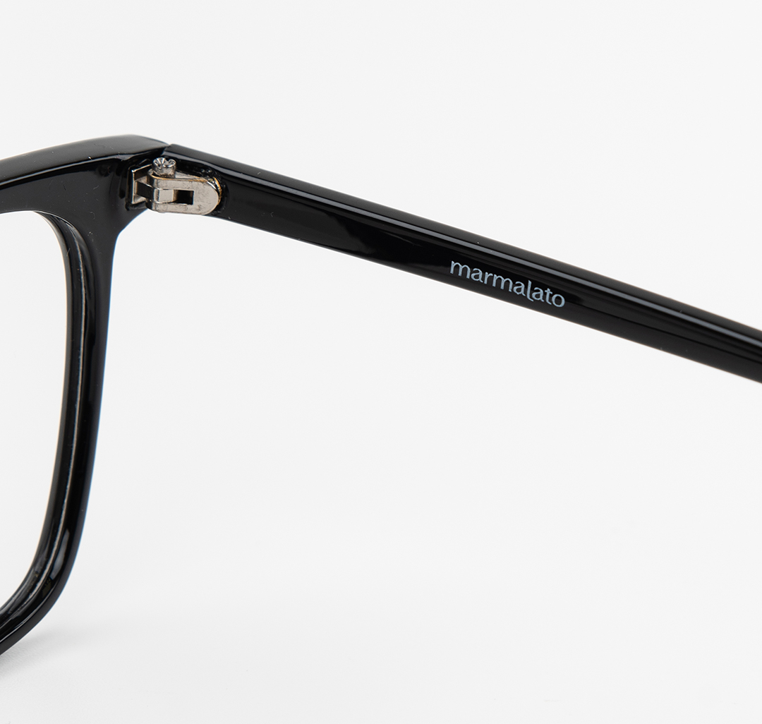 Очки с чехлом Мармалато, цвет прозрачный-черный-серебро #6