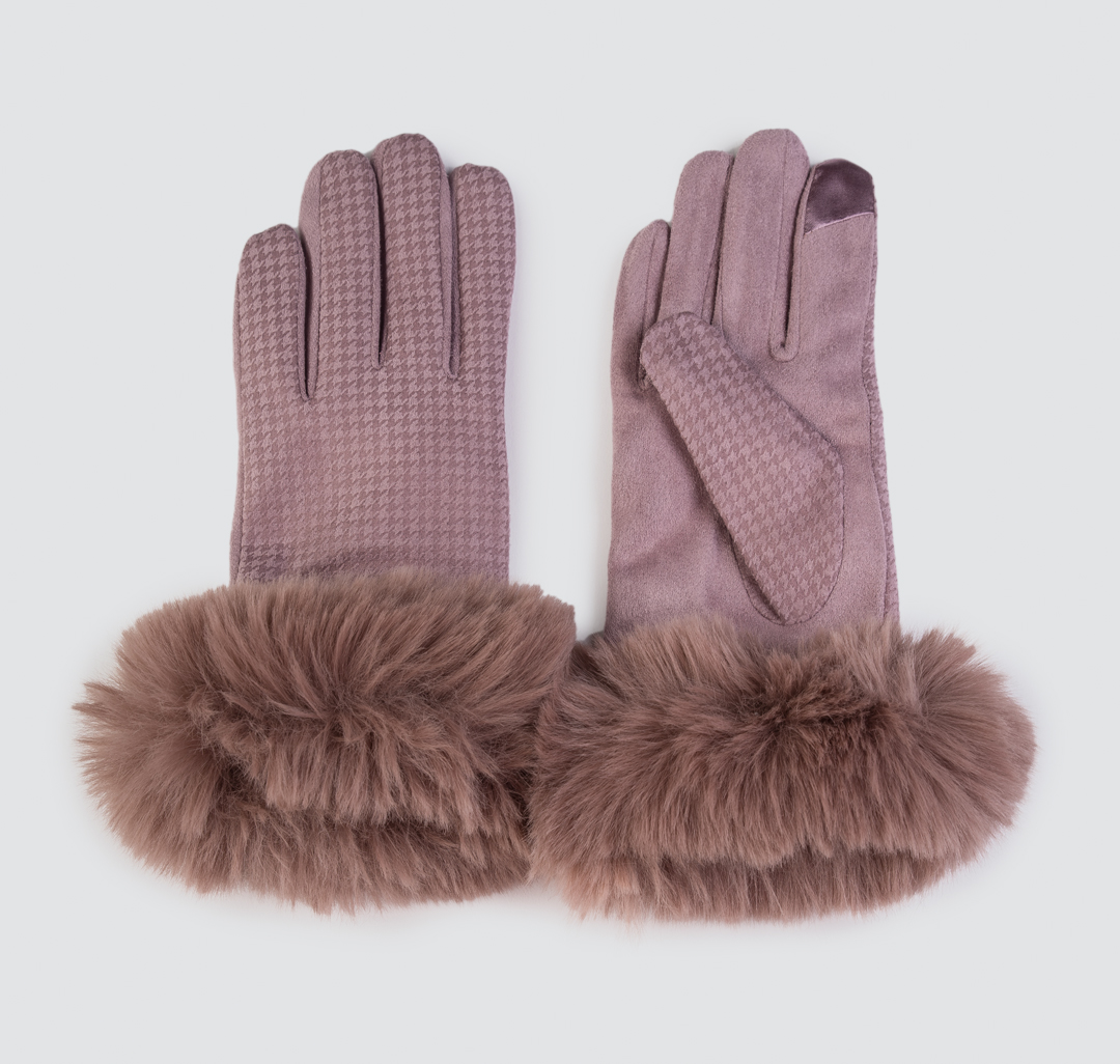 Женские перчатки Мармалато, цвет Лавандовый #1