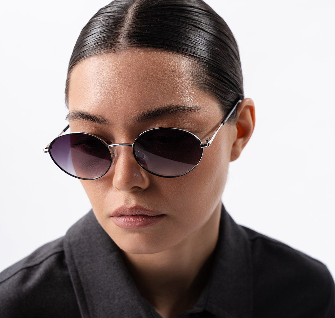 Очки с чехлом Мармалато, цвет Черный-серебро #2