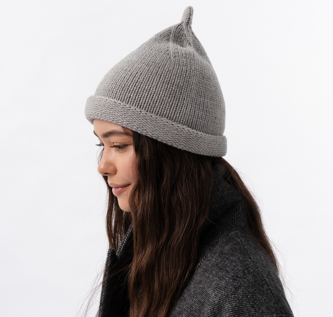 Шапка Мармалато, цвет светло-серый #2