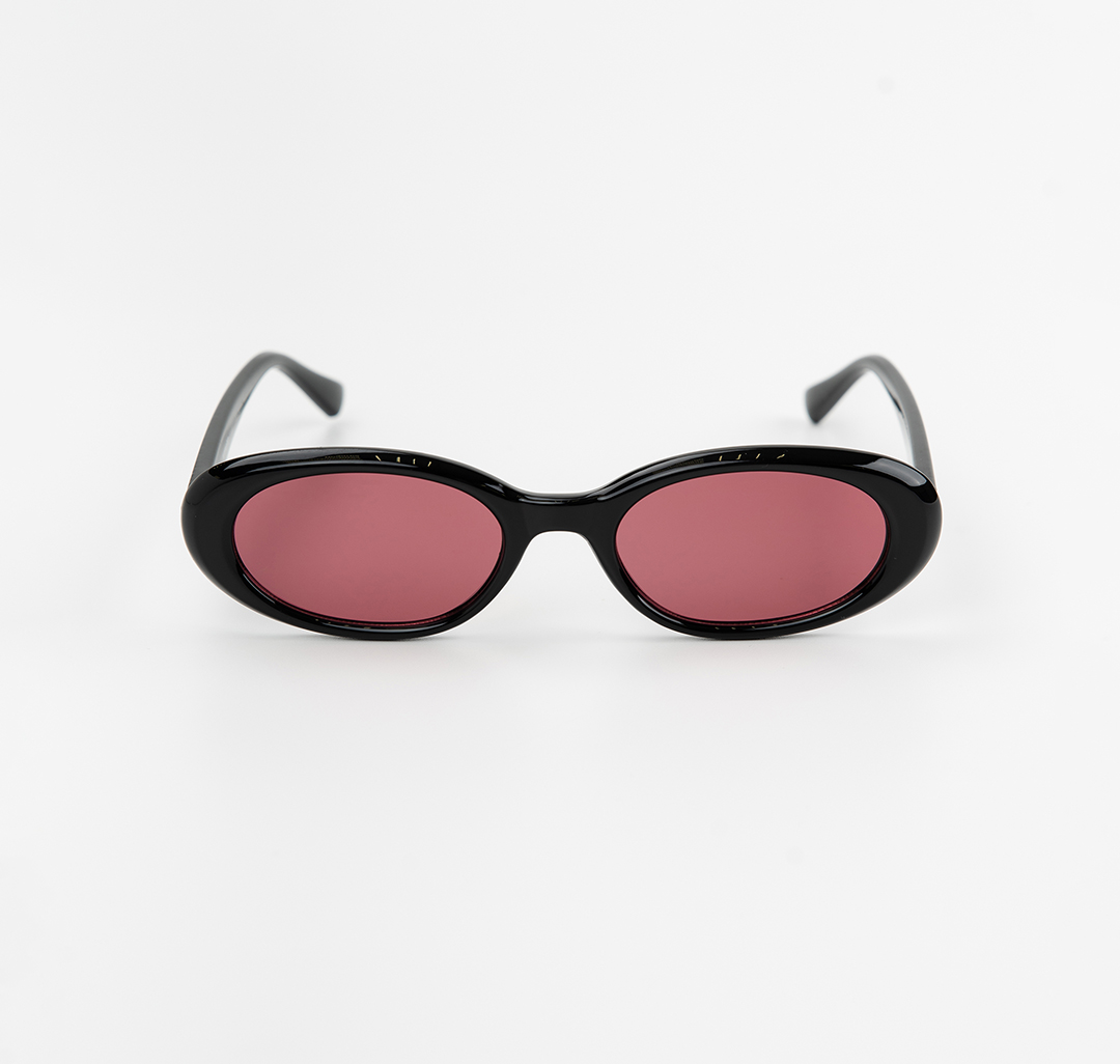 Очки солнцезащитные черные-винные Мармалато, цвет черный-винный #3