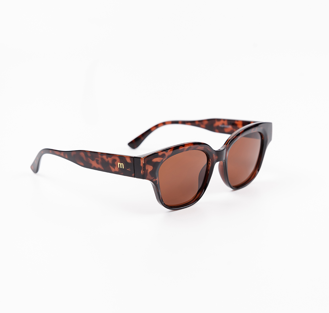 Очки с чехлом Мармалато, цвет черный-коричневый #6