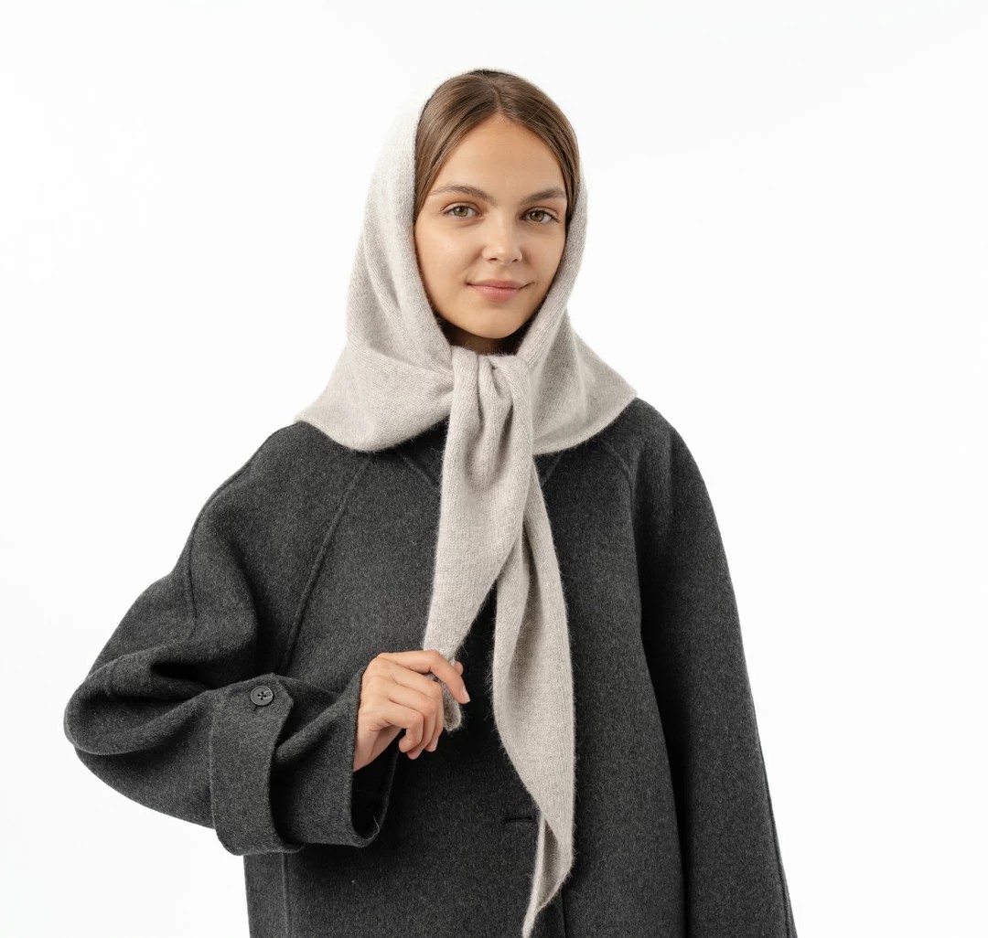 Косынка Мармалато, цвет светло-серый #1