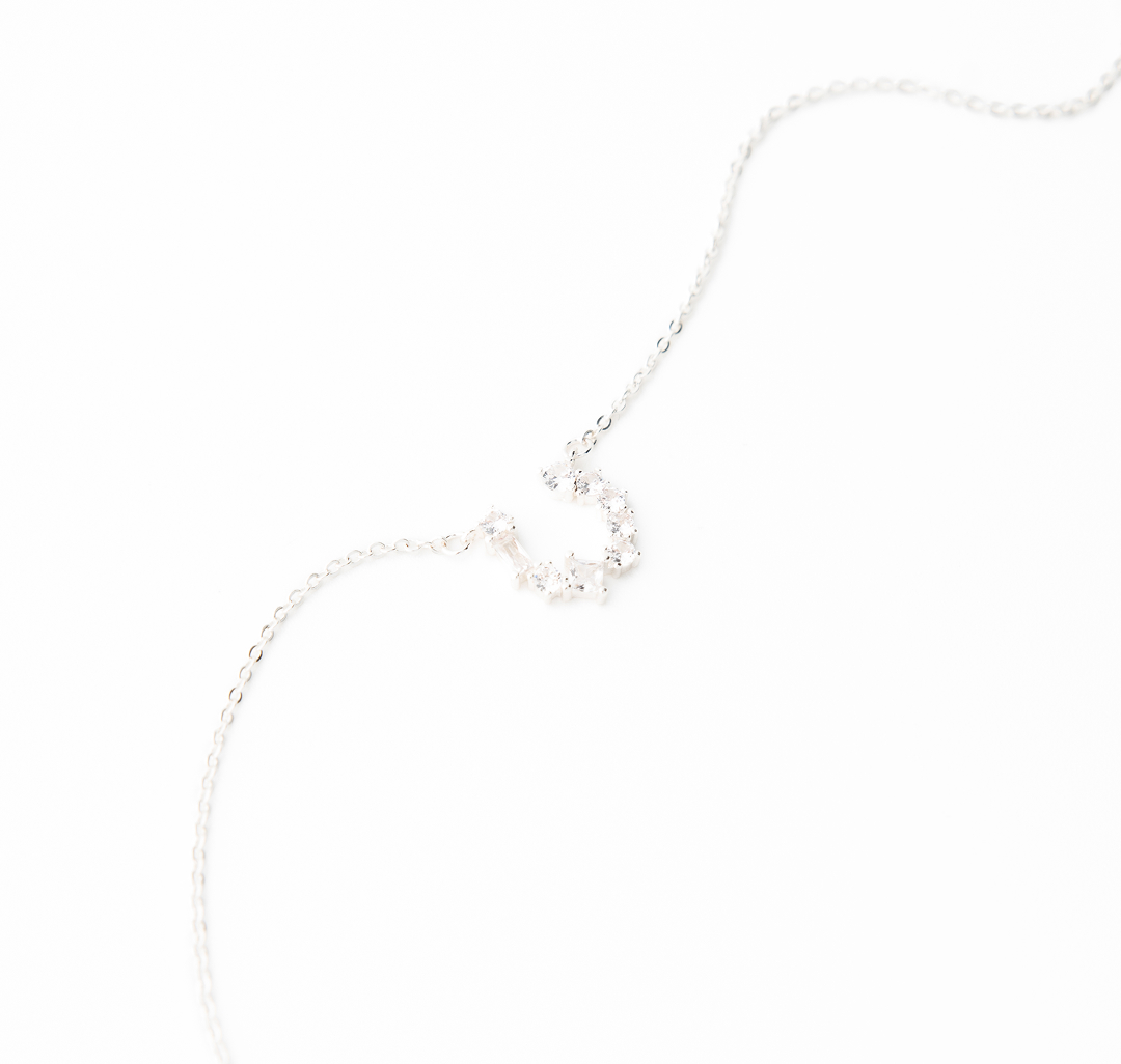 Колье Мармалато, цвет Серебро-прозрачный #2