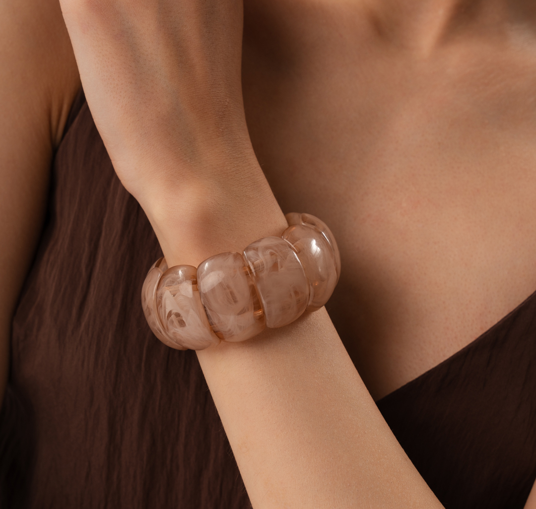 Браслет Мармалато, цвет бежевый #2