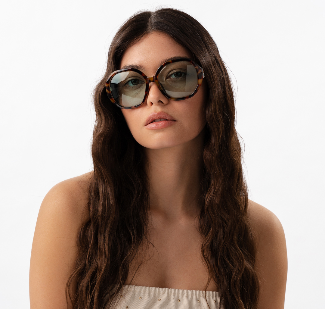 Очки с чехлом Мармалато, цвет коричневый-зеленый-мультиколор #2