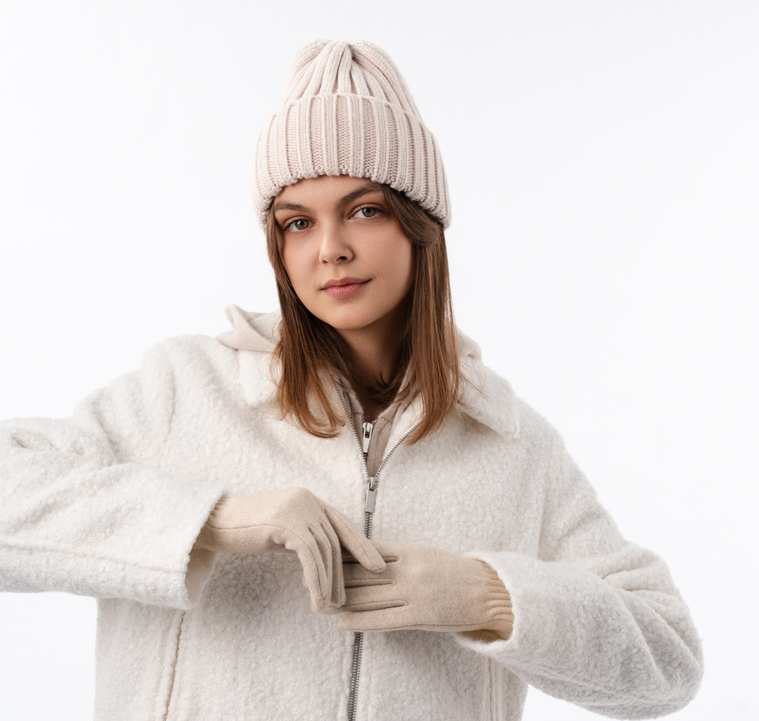 Перчатки Мармалато, цвет Бежевый #4