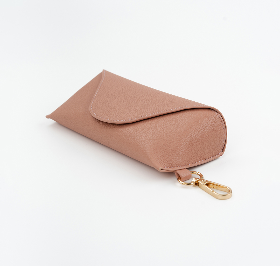 Чехол для очков Мармалато, цвет пудровый-золото #2