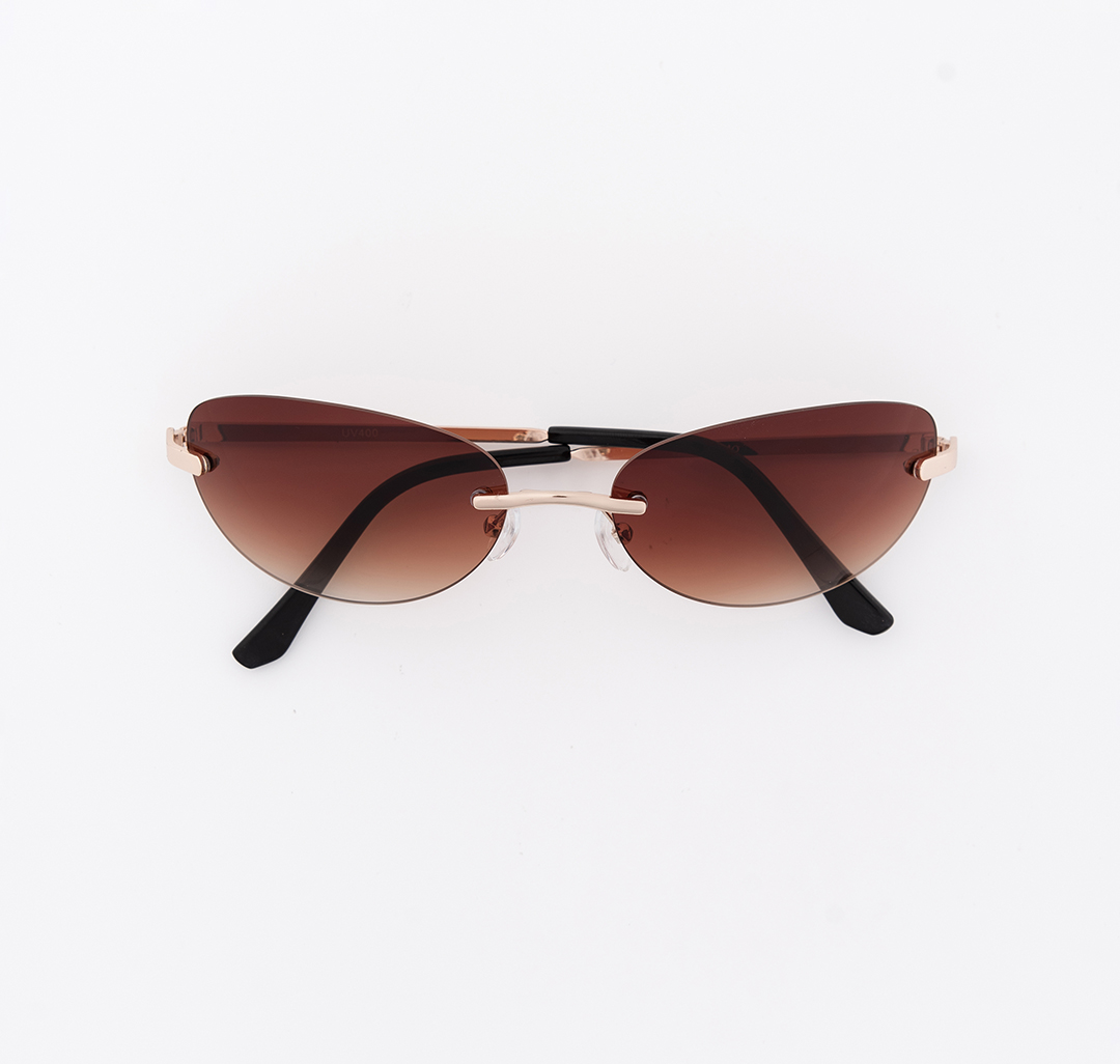 Очки солнцезащитные коричневые Мармалато, цвет Коричневый-золото-черный #4