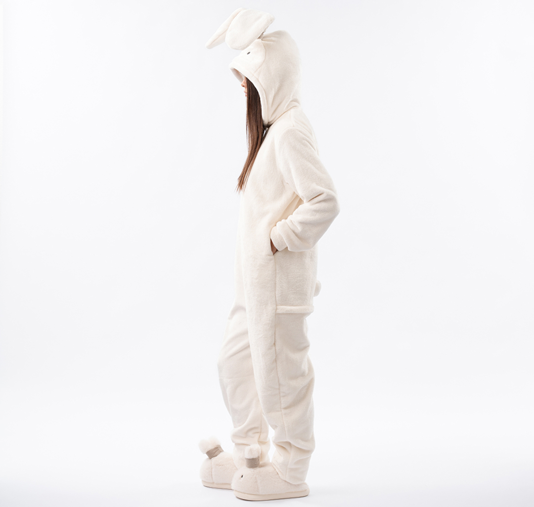 Кигуруми Мармалато, цвет Молочный-черный-розовый #2