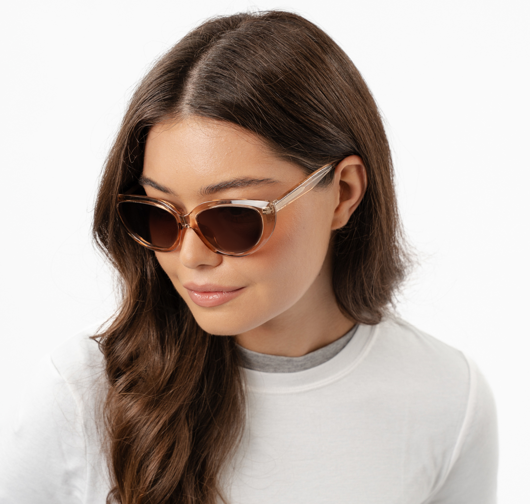 Очки с чехлом Мармалато, цвет бежевый-розовый #2