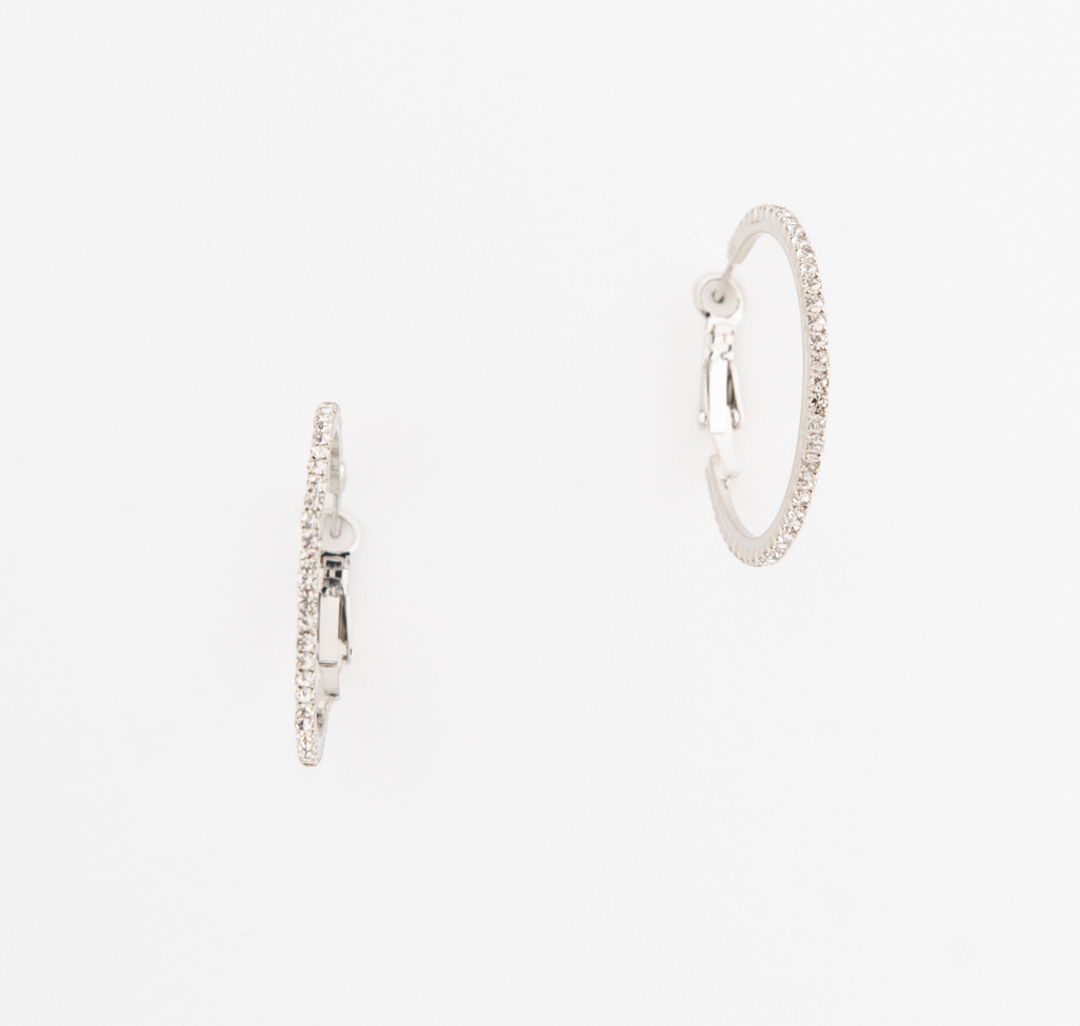 Серьги Мармалато, цвет Серебро-прозрачный #1