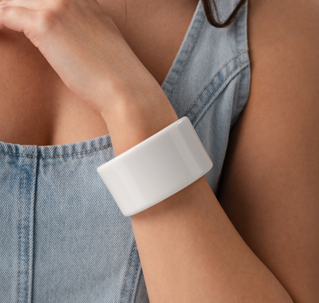 Браслет Мармалато, цвет белый #1