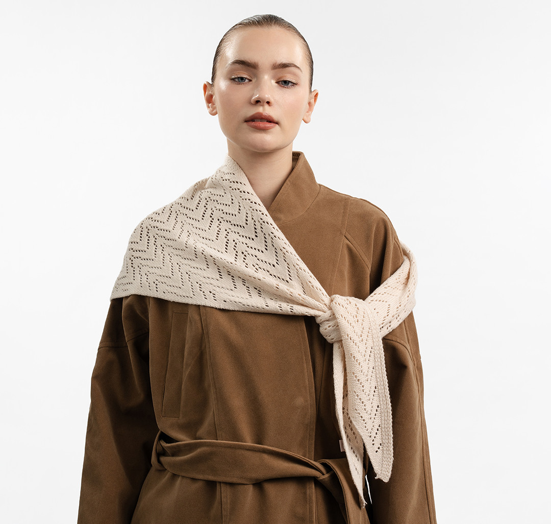 Косынка Мармалато, цвет молочный #1