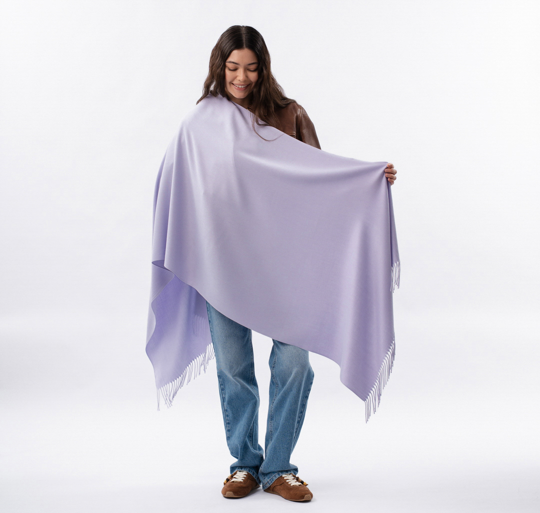 Палантин Мармалато, цвет лиловый #3