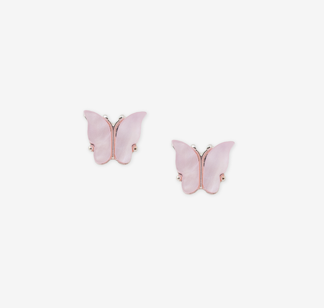 Серьги Мармалато, цвет Розовый-серебро #1