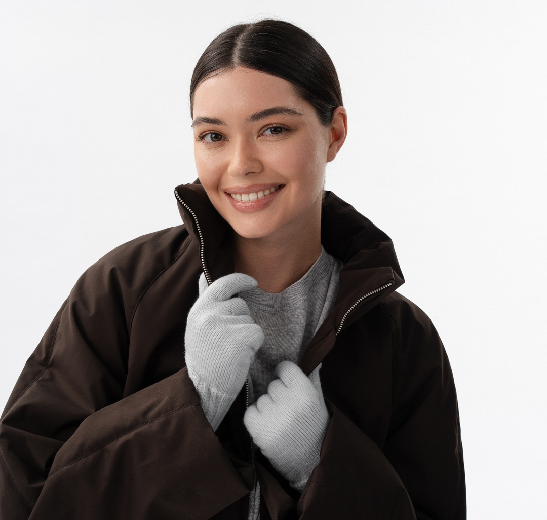 Перчатки Мармалато, цвет светло-светло-серый #4