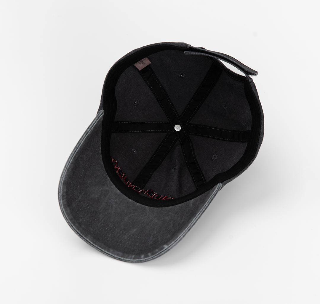 Бейсболка Мармалато, цвет черный-бордовый #7