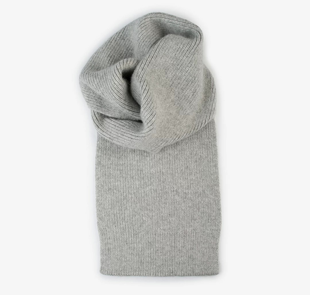 Шарф Мармалато, цвет светло-серый #2