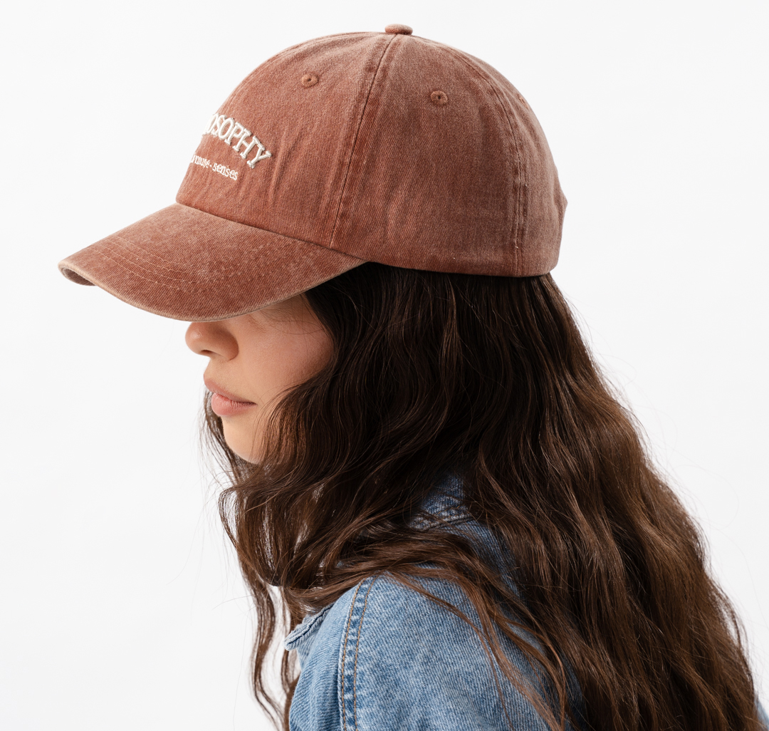 Бейсболка Мармалато, цвет терракотовый-бежевый #2