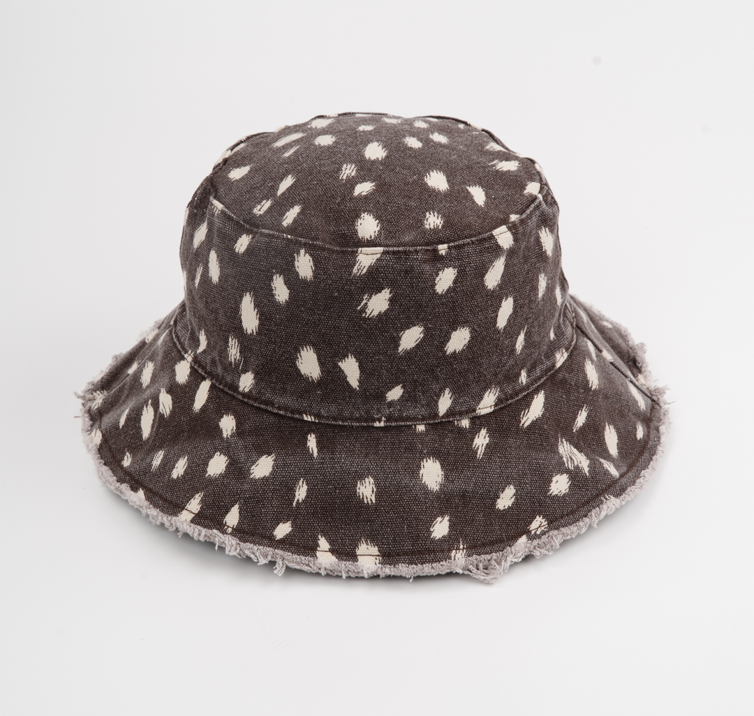 Панама Мармалато, цвет коричневый-молочный #5