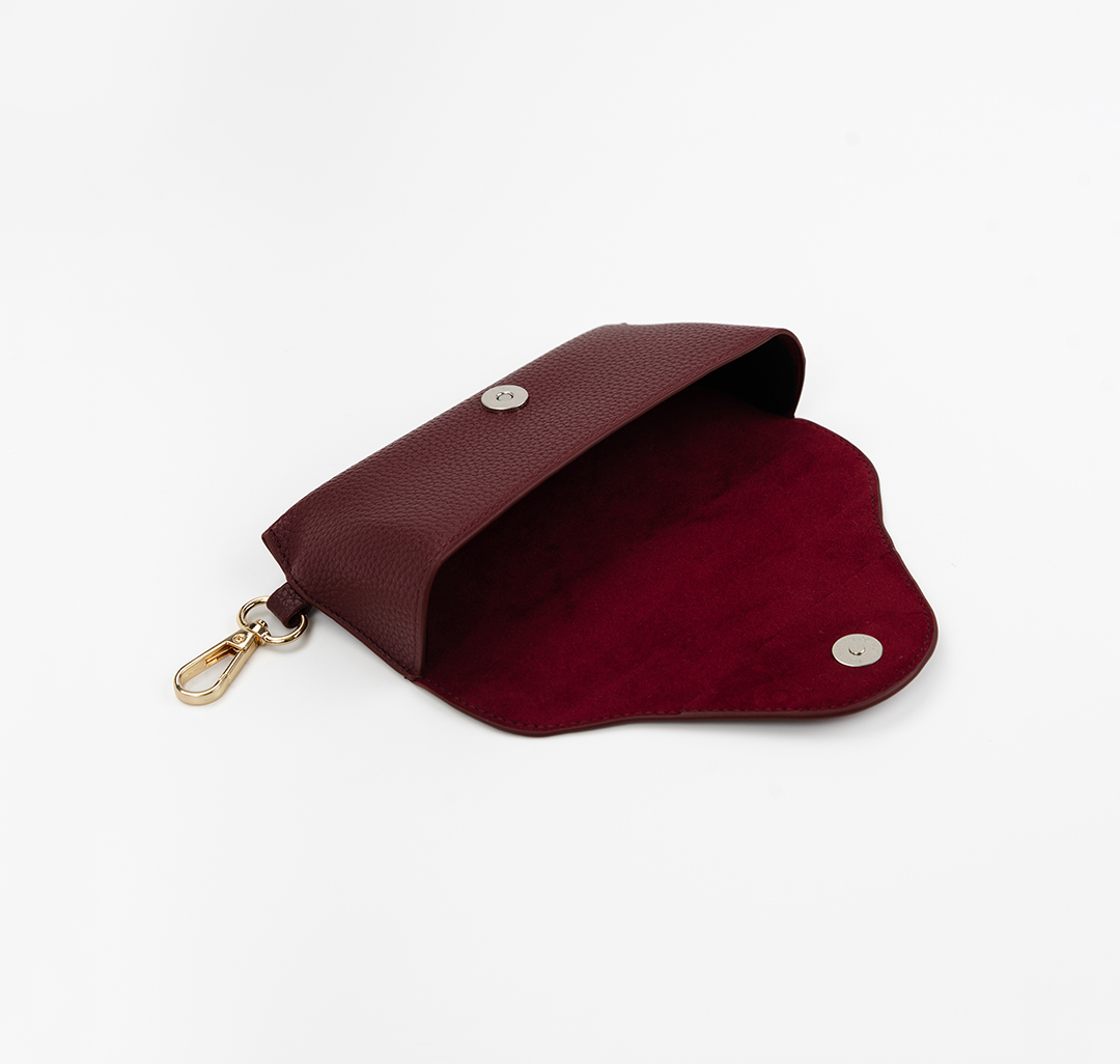 Чехол для очков Мармалато, цвет винный-золото #3