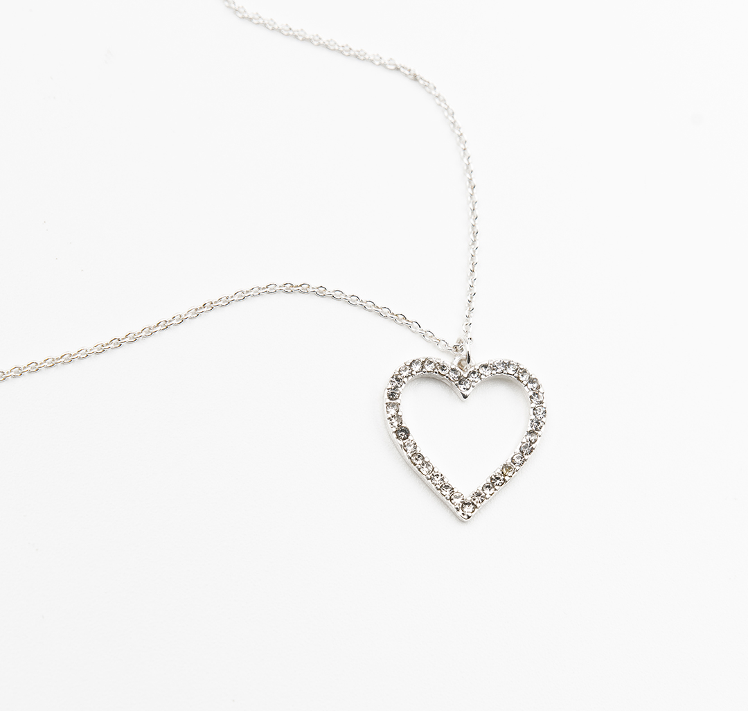 Колье Мармалато, цвет Белое серебро-прозрачный #2