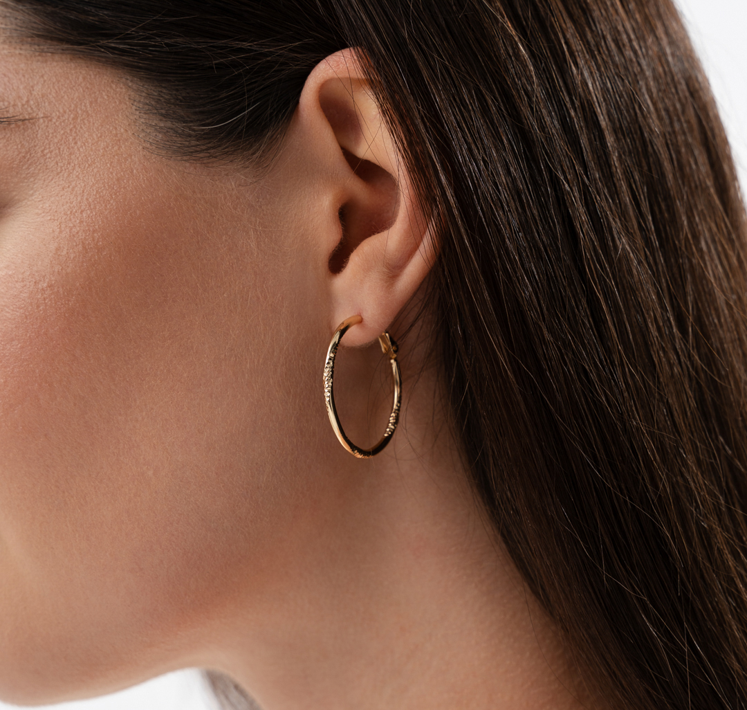 Серьги Мармалато, цвет золото #2