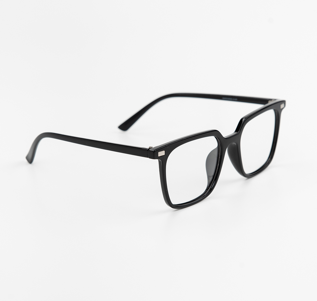 Очки с чехлом Мармалато, цвет прозрачный-черный-серебро #4