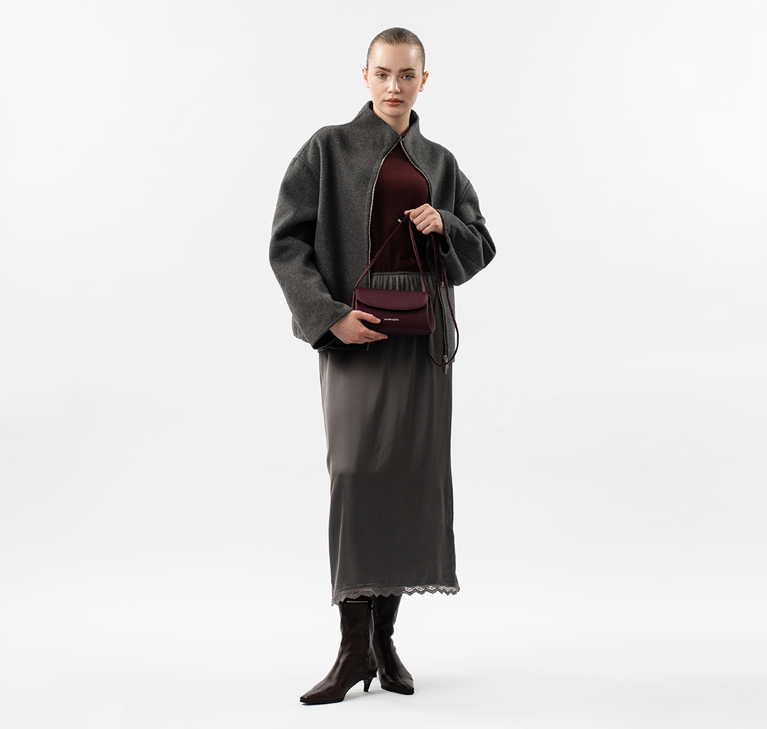 Сумка-кошелек Мармалато, цвет винный #6