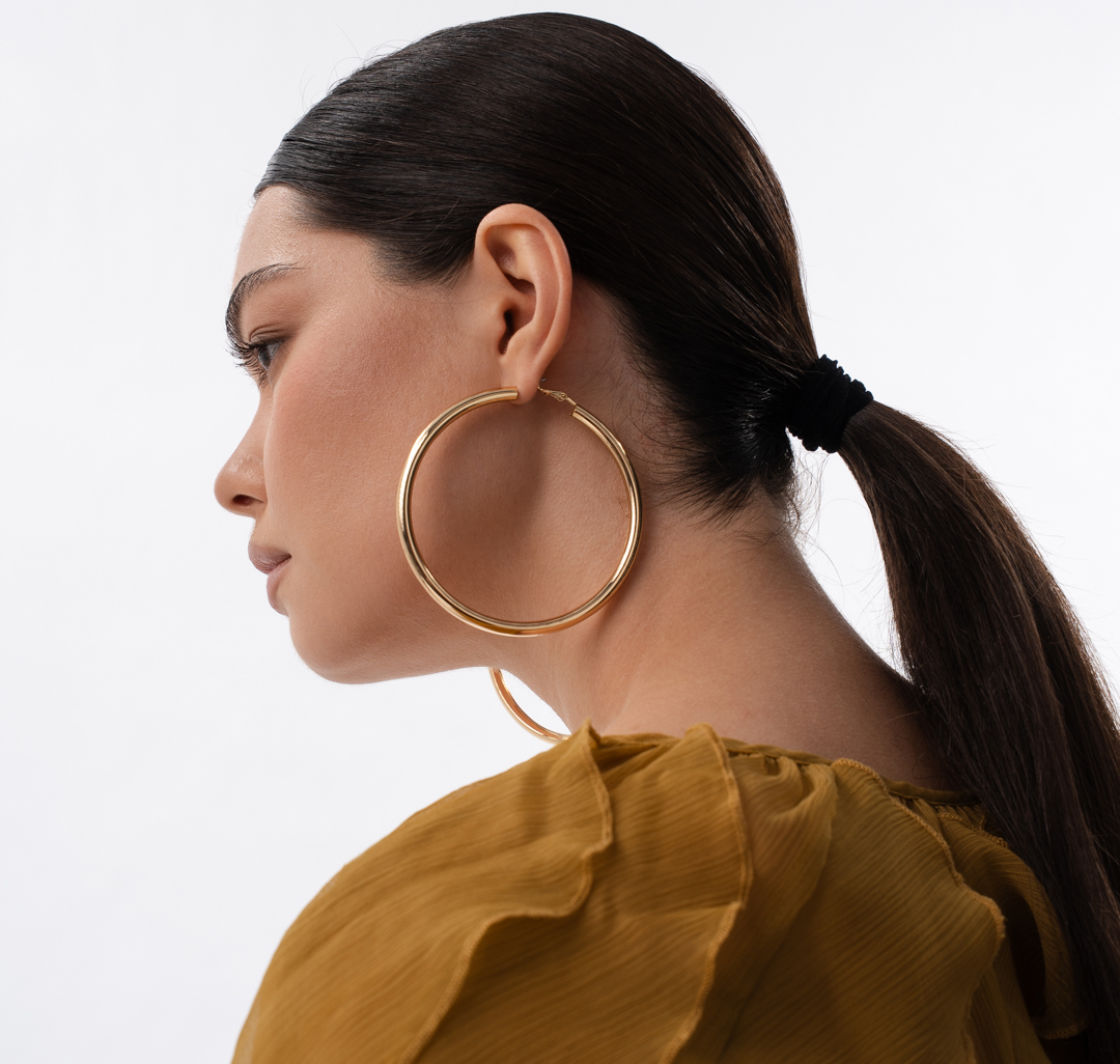 Серьги Мармалато, цвет золото #3