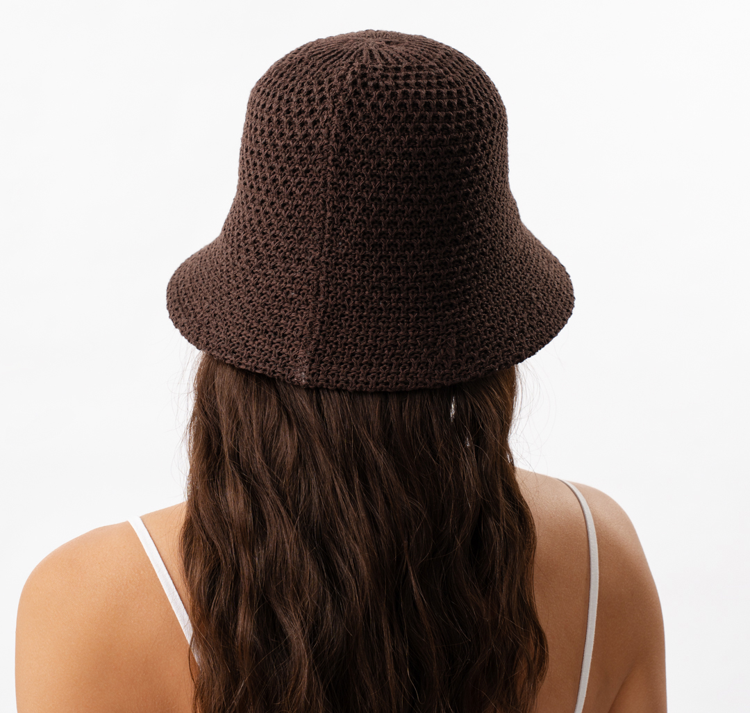 Панама Мармалато, цвет шоколадный #3