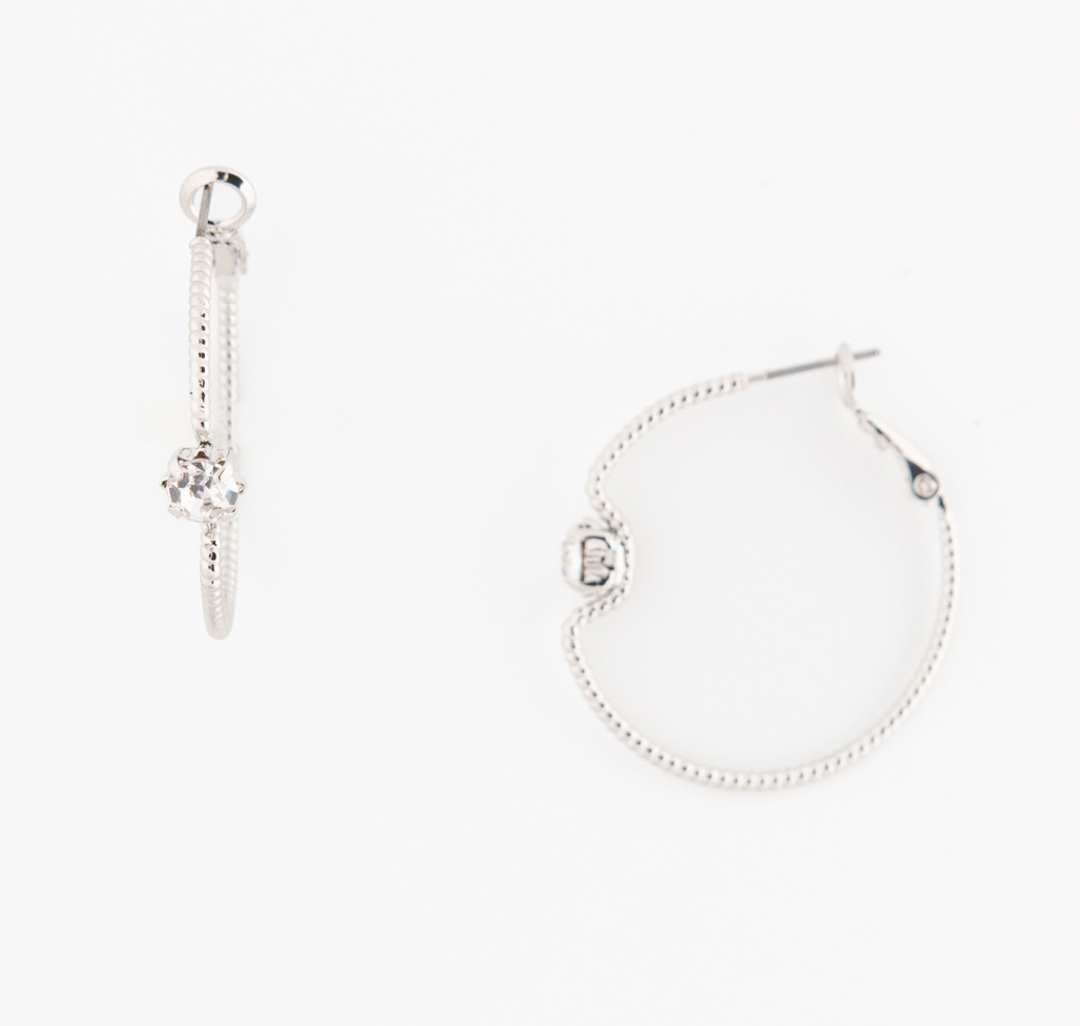 Серьги Мармалато, цвет Серебро-прозрачный #1