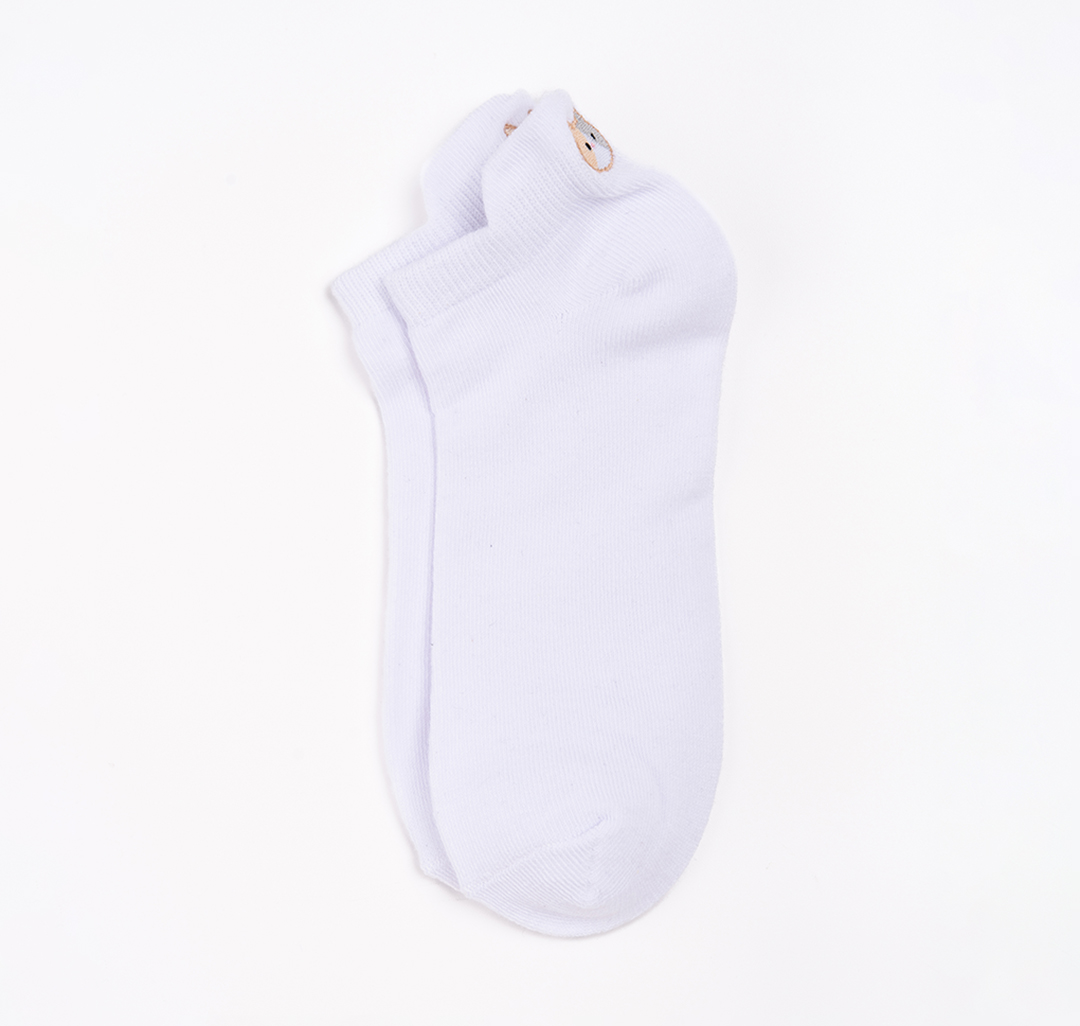 Носки (1 пара) Мармалато, цвет белый-оранжевый-разноцветный #2