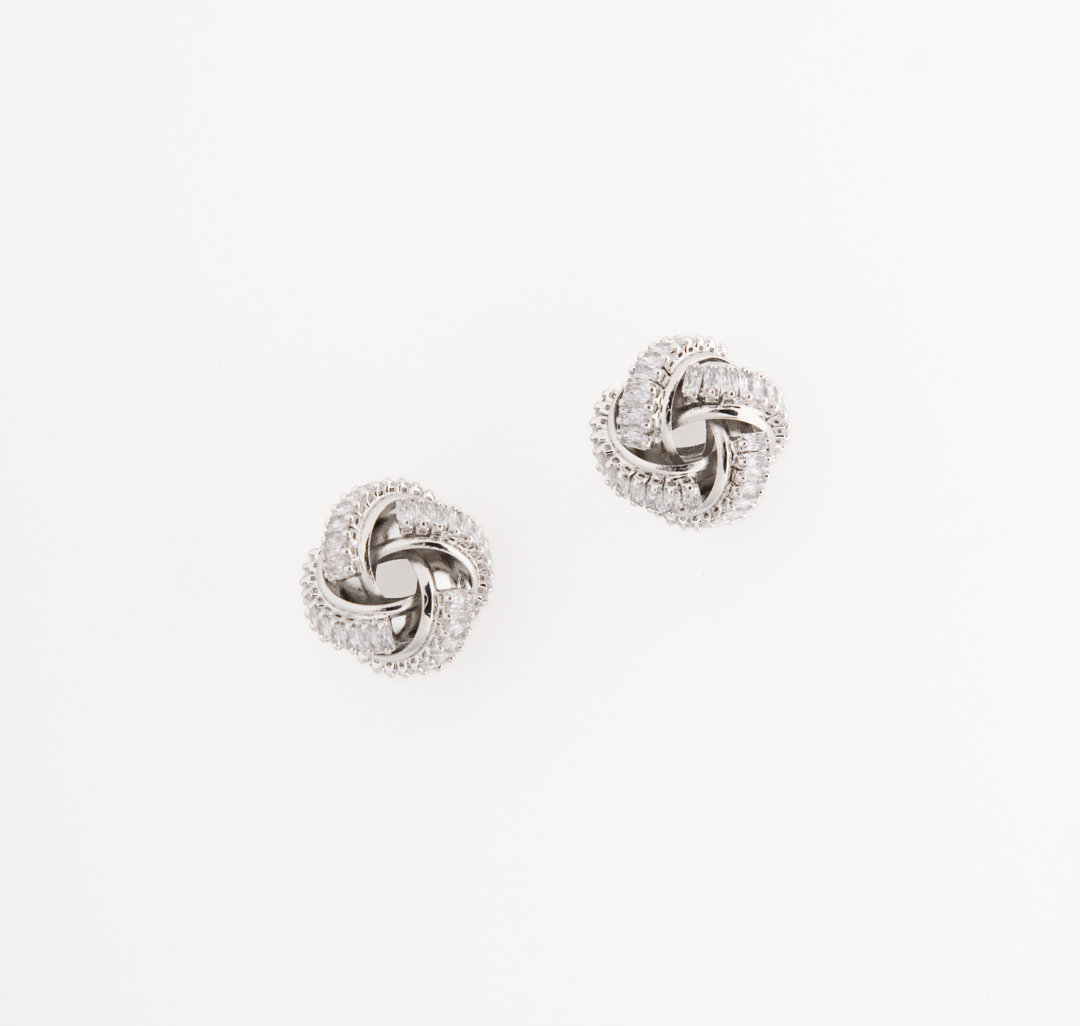 Серьги Мармалато, цвет серебро-прозрачный #4