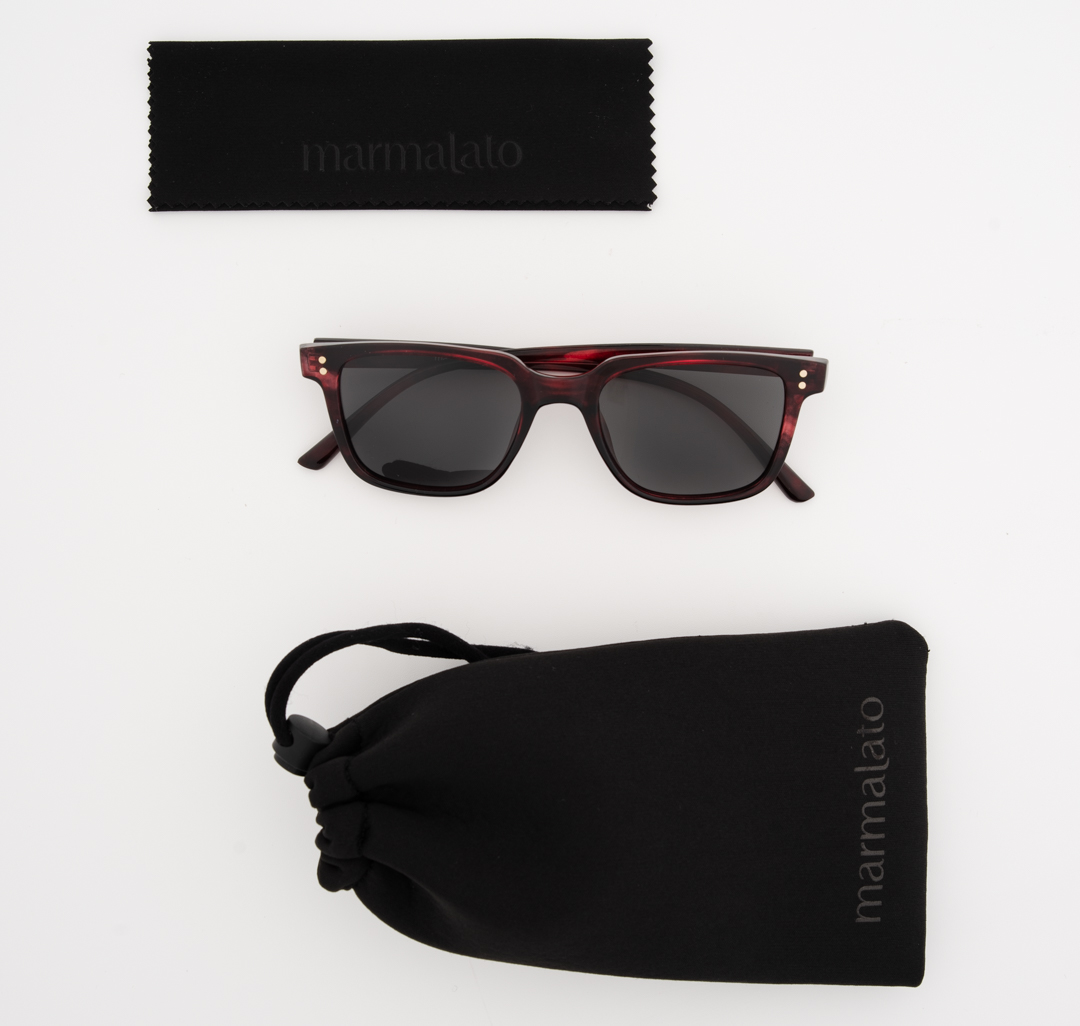 Очки с чехлом Мармалато, цвет коричневый-черный-золото #7