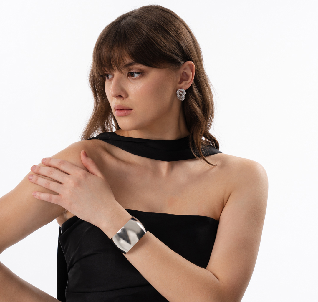 Браслет Мармалато, цвет серебро #2